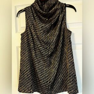 Halston small Silky Sleeveless top